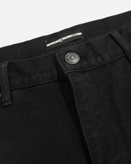 Warning Clothing - Denimes 1.440 Prewashed Non Stretch Loose Fit Straight Jeans Black