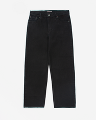 Warning Clothing - Denimes 1.440 Prewashed Non Stretch Loose Fit Straight Jeans Black