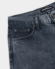 Warning Clothing - Denimes 1.441 Prewashed Non Stretch Loose Fit Straight Jeans Pria Dark Blue