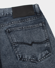 Warning Clothing - Denimes 1.441 Prewashed Non Stretch Loose Fit Straight Jeans Pria Dark Blue