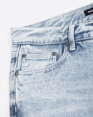 Warning Clothing - Denimes 1.444 Prewashed Non Stretch Loose Fit Straight Jeans Light Blue