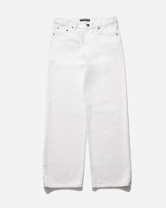 Warning Clothing - Denimes 1.445 Prewashed Non Stretch Loose Fit Straight Jeans Pria Putih