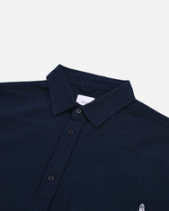 Warning Clothing - Skive Linen Regular Fit Shirt Black, Navy, Green, Grey, Brown, Off White