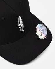 Warning Clothing - Restera Classic Snapback Twill Black & Off White