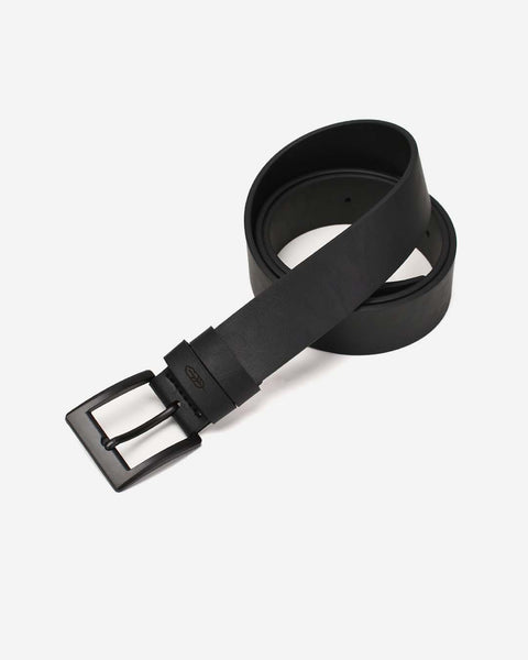 Warning Clothing - Quadrate Faux Leather Belt | Black, Dark Brown, Tan