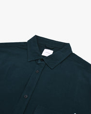 Warning Clothing - Skive Linen Regular Fit Shirt Black, Navy, Green, Grey, Brown, Off White
