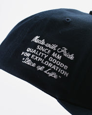 Warning Clothing - Red War Classic Snapback Twill Blue Black & Off White