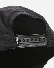 Warning Clothing - Throttle Classic Polyester Snapback Unstructured 5 Panel Hat Black & Red