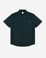 Warning Clothing - Skive Linen Regular Fit Shirt Black, Navy, Green, Grey, Brown, Off White