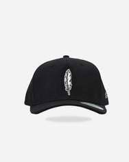 Warning Clothing - Restera Classic Snapback Twill Black & Off White