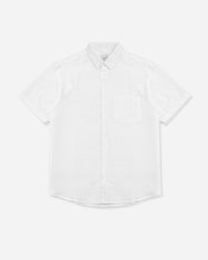 Warning Clothing - Skive Linen Regular Fit Shirt Black, Navy, Green, Grey, Brown, Off White