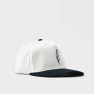 Warning Clothing - Restera Classic Snapback Twill Black & Off White