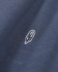 Warning Clothing - Dunn Striped Basic Crewneck Sweater Black, Navy, Mocca, Steel Blue