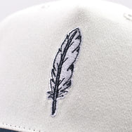 Warning Clothing - Restera Classic Snapback Twill Black & Off White