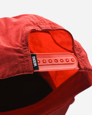 Warning Clothing - Throttle Classic Polyester Snapback Unstructured 5 Panel Hat Black & Red