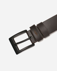 Warning Clothing - Quadrate Faux Leather Belt | Black, Dark Brown, Tan
