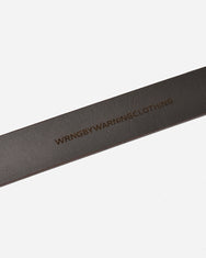 Warning Clothing - Quadrate Faux Leather Belt | Black, Dark Brown, Tan