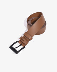 Warning Clothing - Quadrate Faux Leather Belt | Black, Dark Brown, Tan