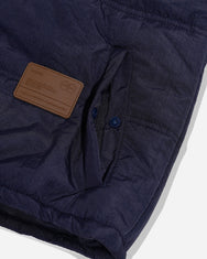 Warning Clothing - Korshavn Vest Jacket Crinkle Corduroy | Black, Olive, Oxford Blue