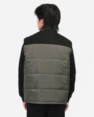 Warning Clothing - Korshavn Vest Jacket Crinkle Corduroy | Black, Olive, Oxford Blue