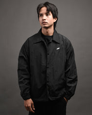 Warning Clothing - Straven Boxy Worker Jacket | Black, Stone Grey, Oxford Blue, Caramel Cafe
