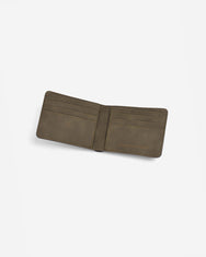 Warning Clothing - Kurota Dompet Lipat Pria Hitam Olive , Hitam Abu | Bilfold Wallet