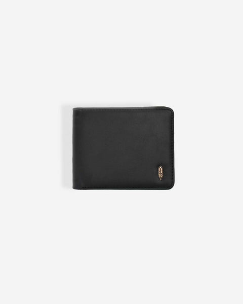 Warning Clothing - Kurota Dompet Lipat Pria Hitam Olive , Hitam Abu | Bilfold Wallet