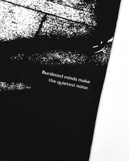 Warning Clothing - Mental Heist Boxy Fit 20s Graphic Tees Black & White