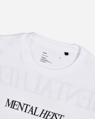 Warning Clothing - Mental Heist Boxy Fit 20s Graphic Tees Black & White