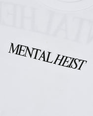 Warning Clothing - Mental Heist Boxy Fit 20s Graphic Tees Black & White