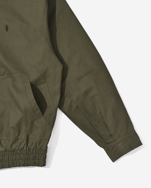 Warning Clothing - Nord Haven Boxy Twill Worker Jacket Army & Mocca