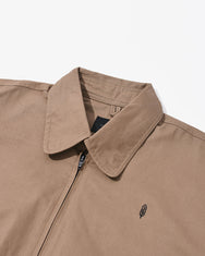 Warning Clothing - Nord Haven Boxy Twill Worker Jacket Army & Mocca