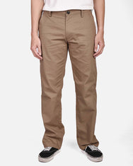 Warning Clothing - Decoton Regular Fit Chinos Pants  | Dark Grey, Army, Mocca