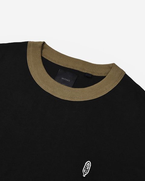 Warning Clothing - Rectangular Ringer Boxy Fit | Black, Navy, Dark Green