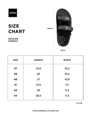 Warning Clothing - Escalon 1 Strappy Sandals