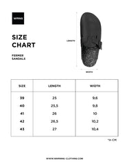 Warning Clothing - Fermer 1 Sandals