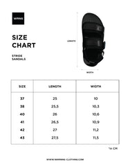Warning Clothing - Stride 2 Strappy Sandals