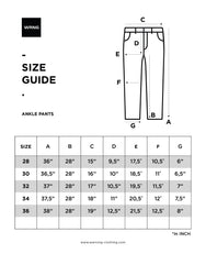 Warning Clothing - La Cheville 10 Ankle Pants | Navy