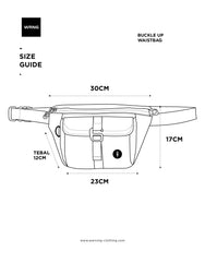 Warning Clothing - Buckle Up 2 Waist Bag