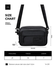 Warning Clothing - Midway Sling Bags | Hitam, Army