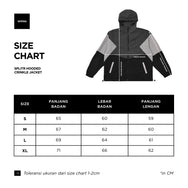 Warning Clothing -  Splitr Hooded Crinkle Jaket