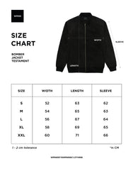 Warning Clothing - Testament Bomber Jacket | Black