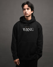 Warning Clothing - Shaper Pullover Hoodie Fleece | Black & Dark Grey