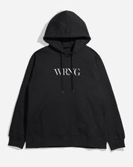 Warning Clothing - Shaper Pullover Hoodie Fleece | Black & Dark Grey