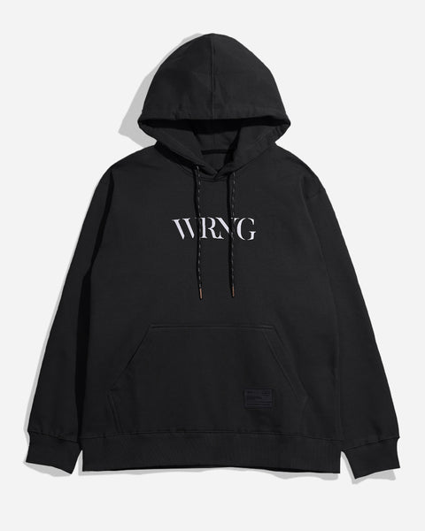 Warning Clothing - Shaper Pullover Hoodie Fleece | Black & Dark Grey