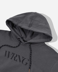 Warning Clothing - Shaper Pullover Hoodie Fleece | Black & Dark Grey