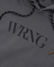 Warning Clothing - Shaper Pullover Hoodie Fleece | Black & Dark Grey