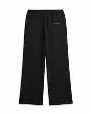Warning Clothing - Therma Fleece Relaxed Fit Sweatpants | Black & Heather Grey