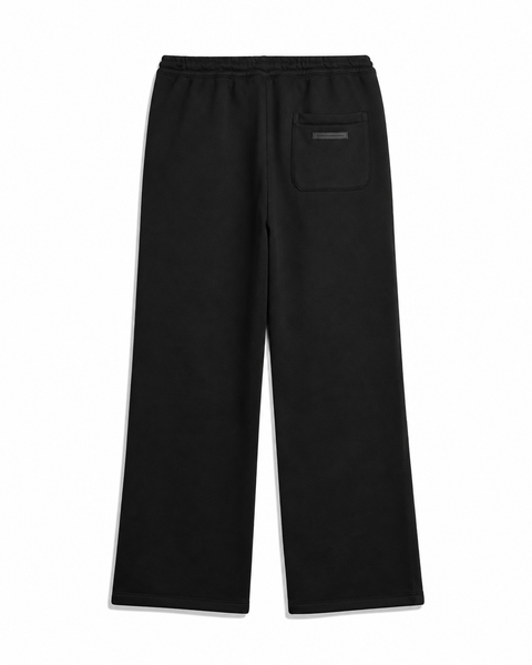 Warning Clothing - Therma Fleece Relaxed Fit Sweatpants | Black & Heather Grey