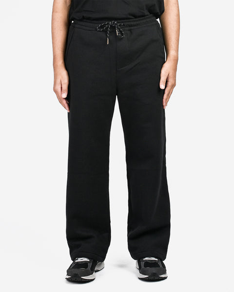 Warning Clothing - Therma Fleece Relaxed Fit Sweatpants | Black & Heather Grey